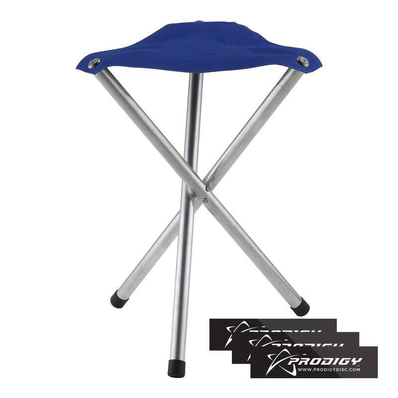 Prodigy Disc Accessory Blue Prodigy Disc Tripod Portable Disc Golf Stool