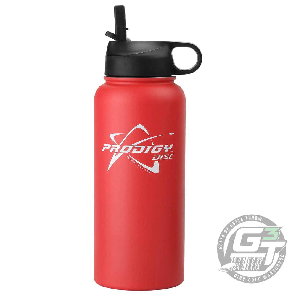 Prodigy Disc Accessory Red Prodigy Logo 32 oz. Stainless Steel Insulated Water Bottle
