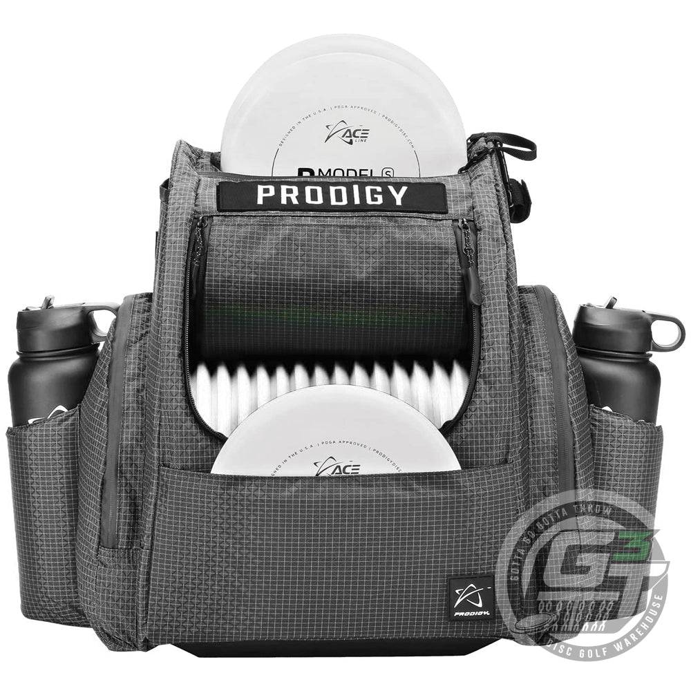 Prodigy Disc Bag Dark Gray Prodigy BP-2 V3 w/ Nameplate Backpack Disc Golf Bag