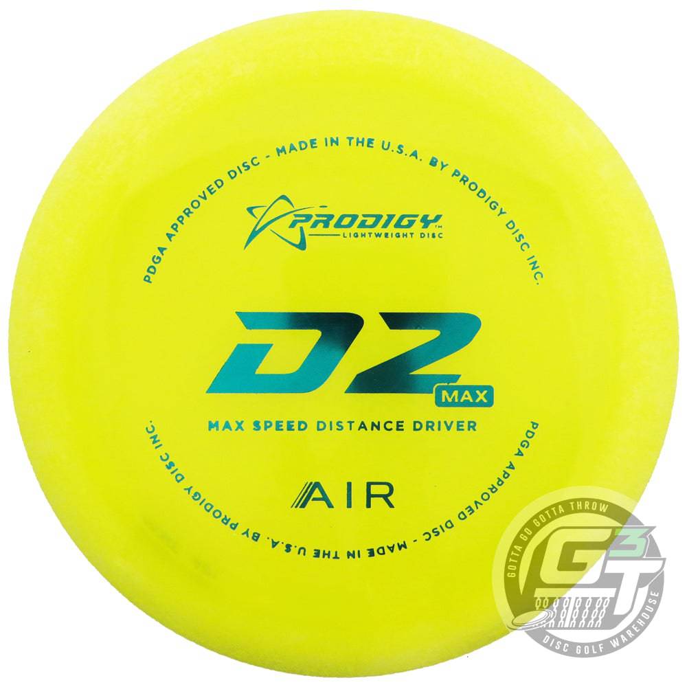 Prodigy Disc Golf Disc Prodigy AIR Series D2 Max Distance Driver Golf Disc
