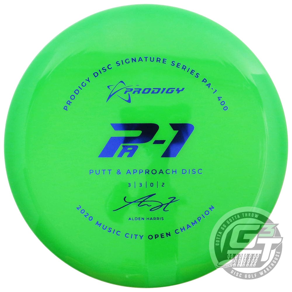 Prodigy Disc Golf Disc 170-174g Prodigy Limited Edition 2022 Signature Series Alden Harris 400 Series PA1 Putter Golf Disc