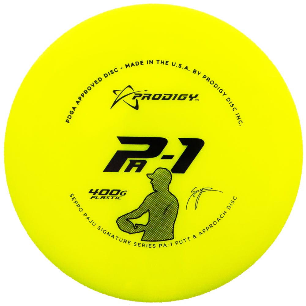 Prodigy Limited Edition Signature Series Seppo Paju 400G Series PA1 Putter Golf Disc