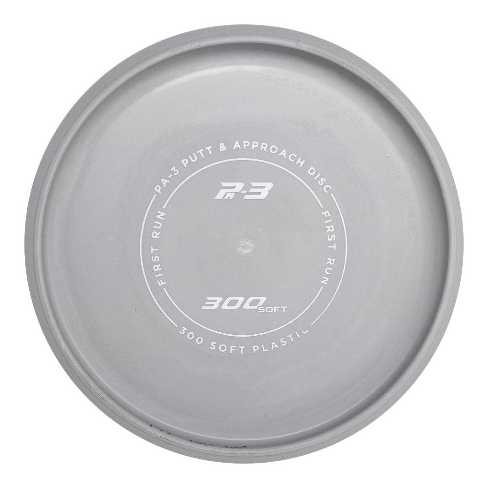 Prodigy Disc Golf Disc 170-174g / Gray Prodigy SE First Run 300 Soft Series PA3 Putter Golf Disc
