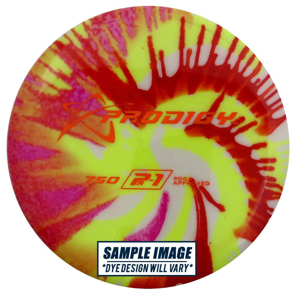 Prodigy Disc Golf Disc Prodigy Tie-Dye 750 Series PA1 Putter Golf Disc