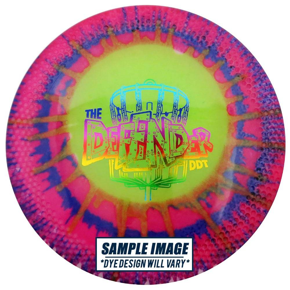 Quest AT Golf Disc Quest AT Tie-Dye Premier Defender DDT Fairway Driver Golf Disc