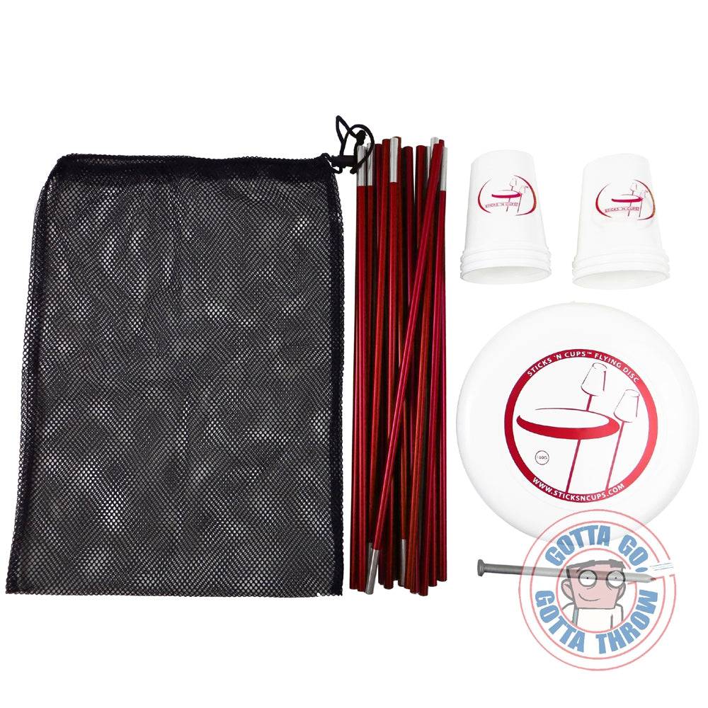 Sticks 'N Cups Ultimate Sticks 'N Cups Flying Disc Yard Game