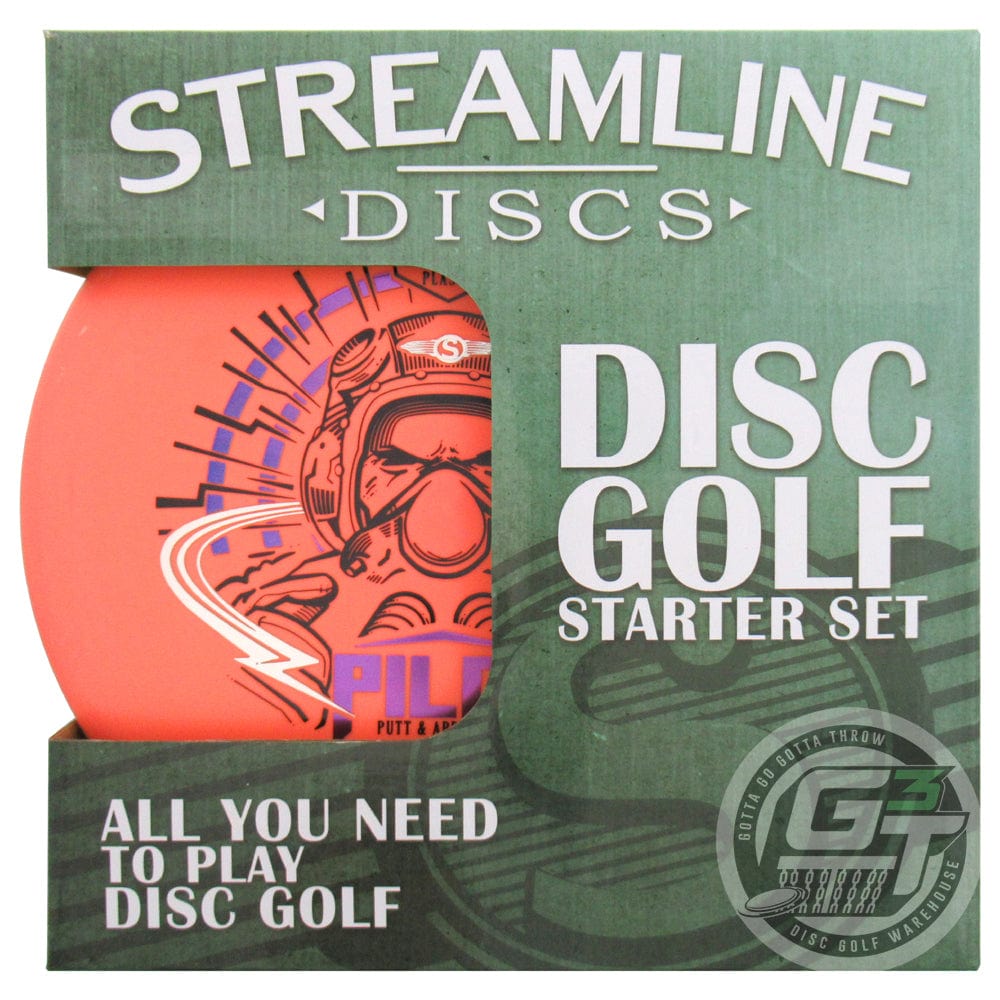 Streamline Discs Golf Disc Streamline 3-Disc Disc Golf Starter Set