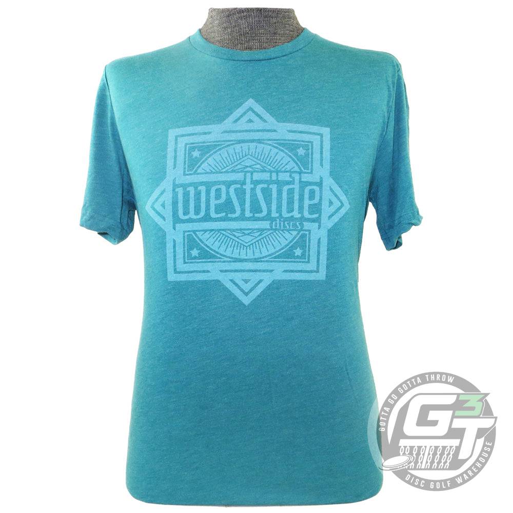Westside Discs Apparel M / Teal Westside Discs Star Short Sleeve Disc Golf T-Shirt