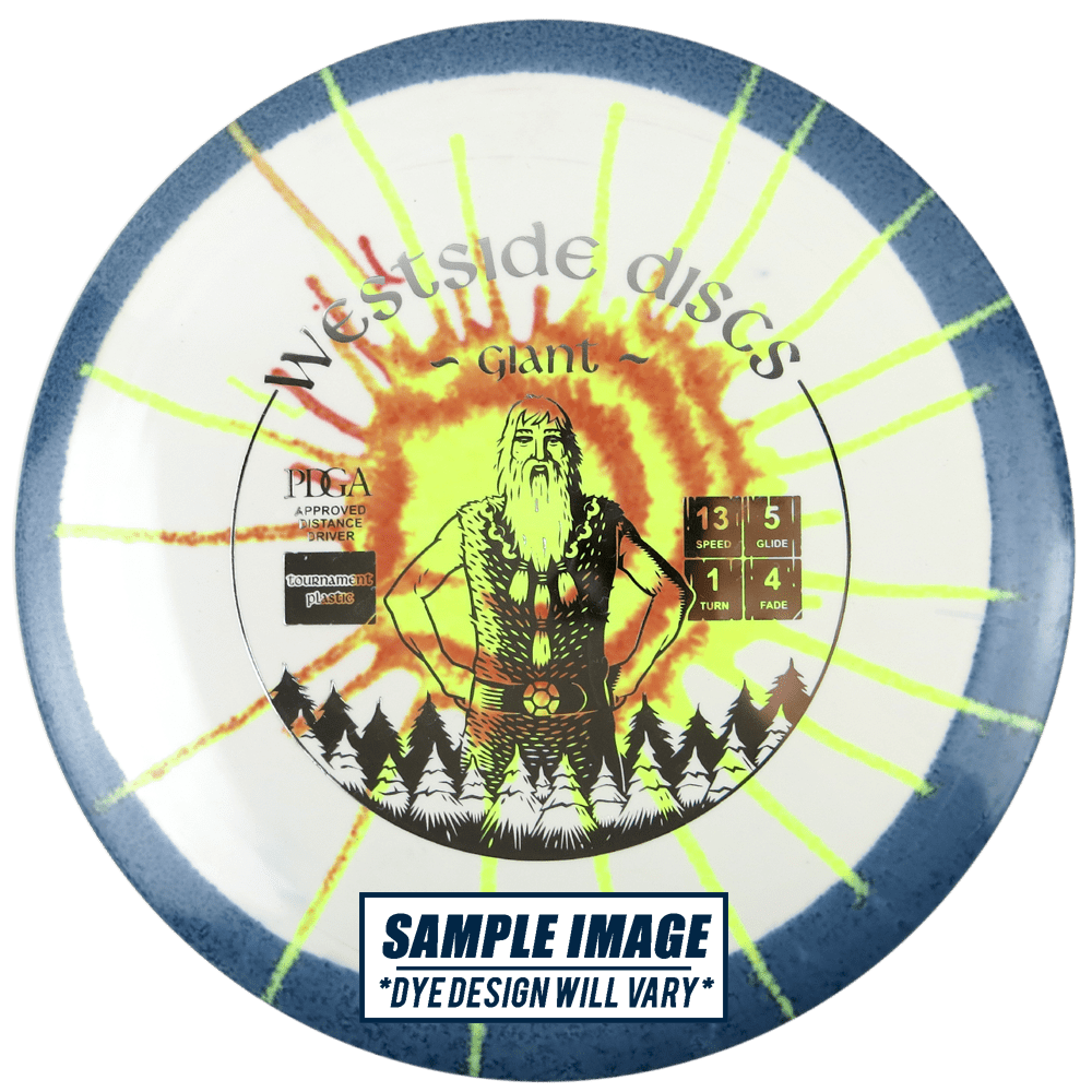 Westside Discs Golf Disc Westside MyDye Tournament Giant Distance Driver Golf Disc