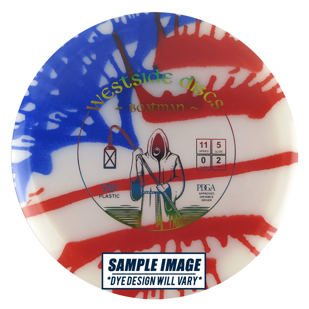 Westside Discs Golf Disc Westside MyDye VIP Boatman Distance Driver Golf Disc