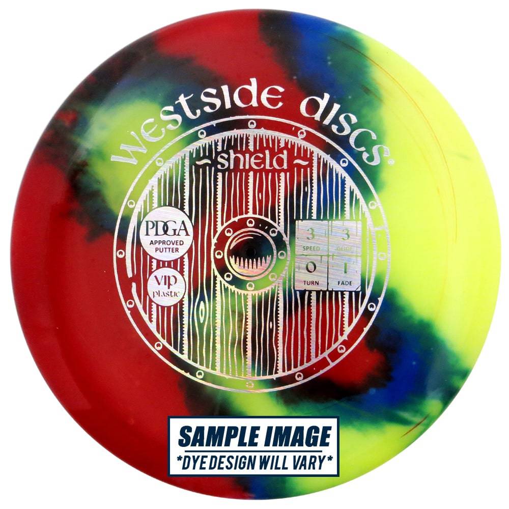 Westside Discs Golf Disc Westside MyDye VIP Shield Putter Golf Disc