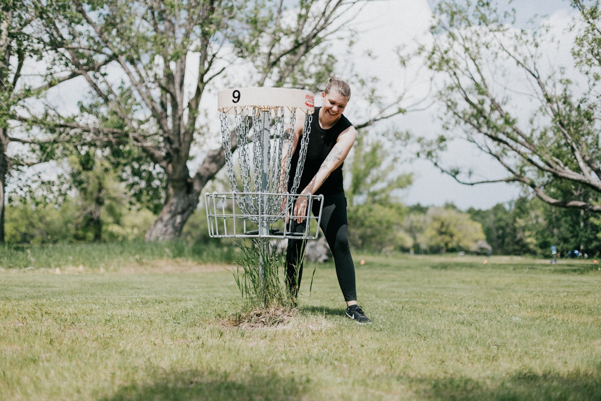 a man holding a shopping cart