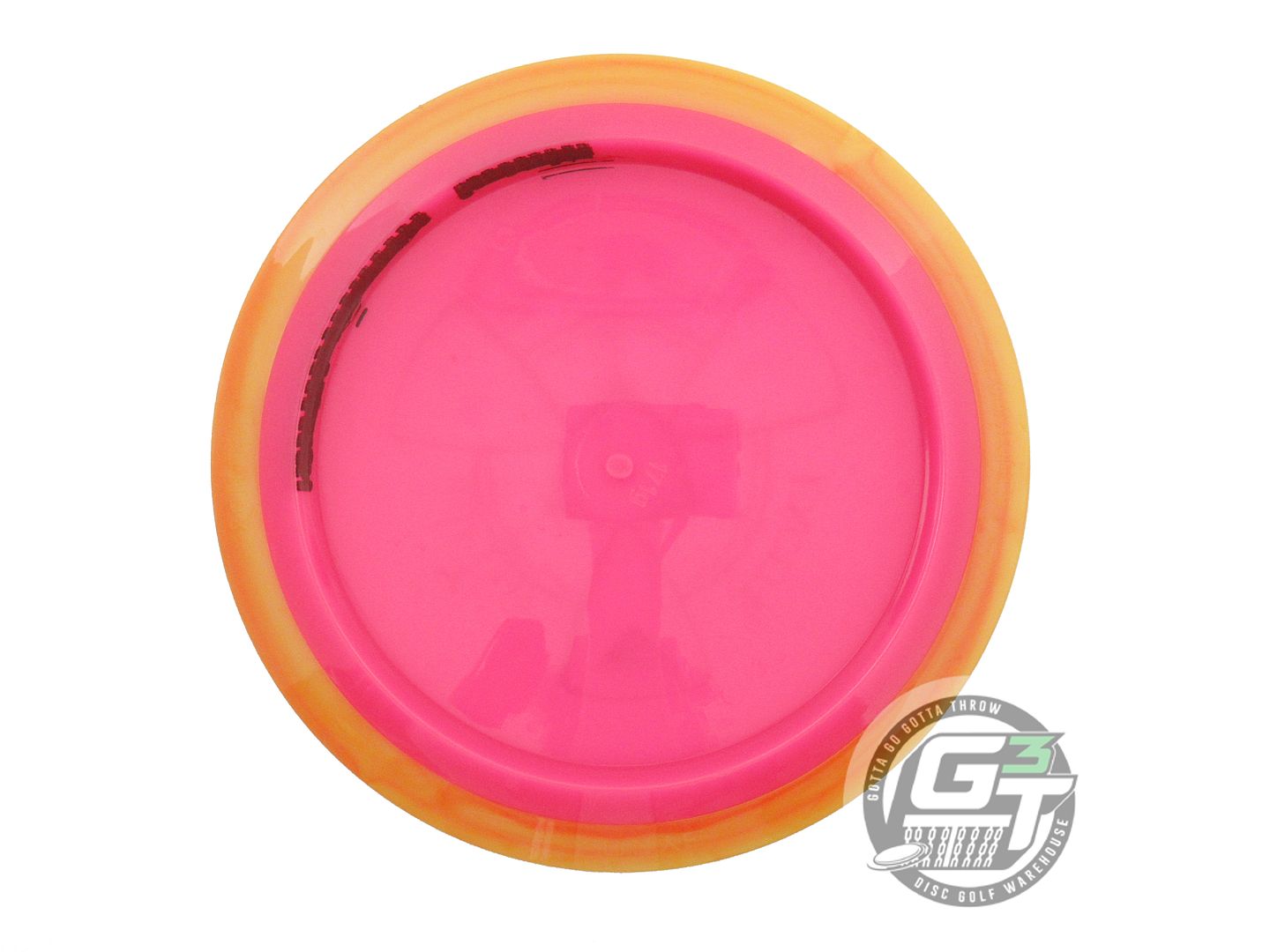 USED Axiom Discs Neutron Excite 171g Pink Orange Rim Distance Driver Golf Disc