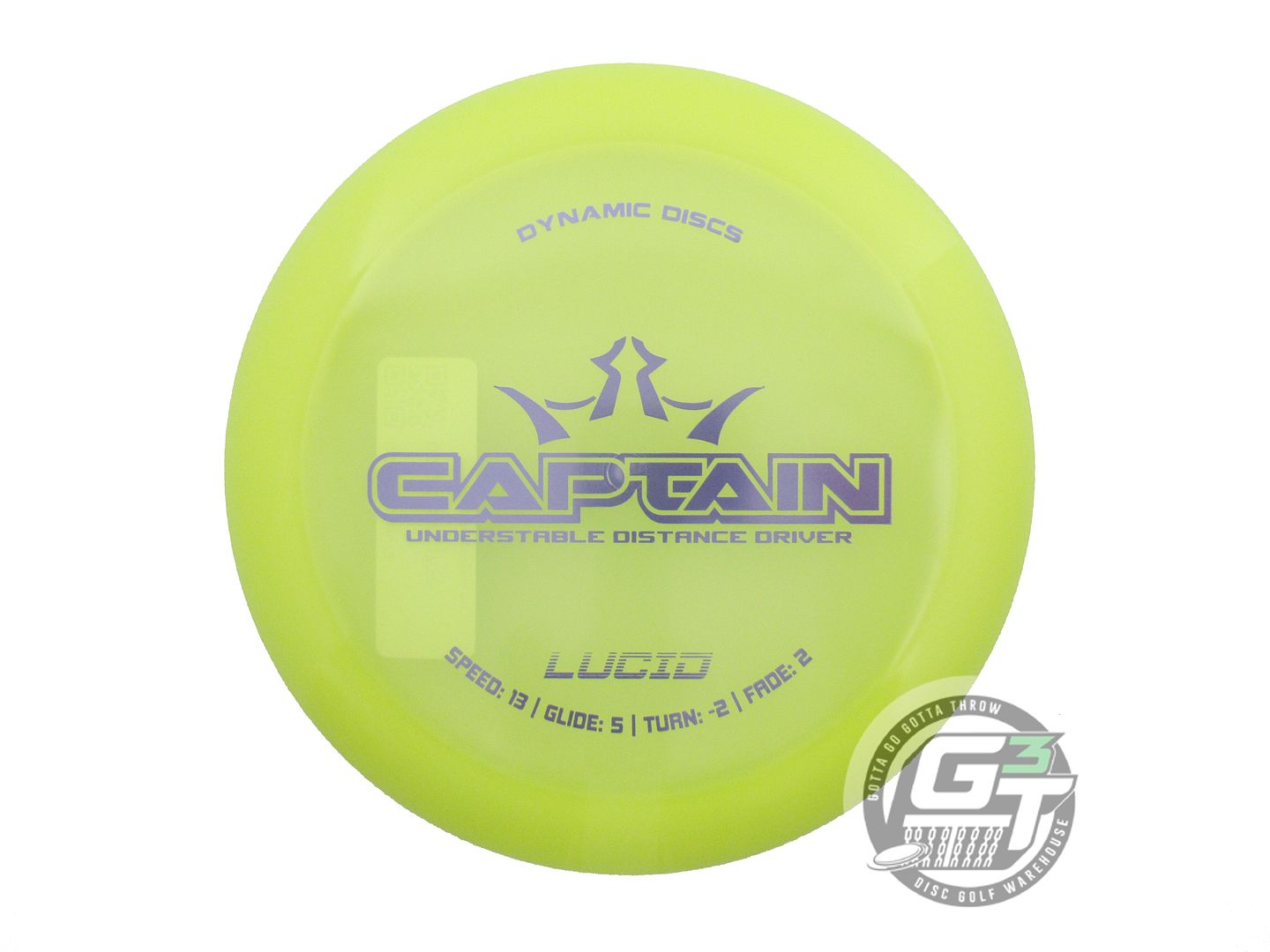 Dynamic Discs Lucid Captain Distance Driver Golf Disc (Individually Listed) - Gotta Go Gotta Throw