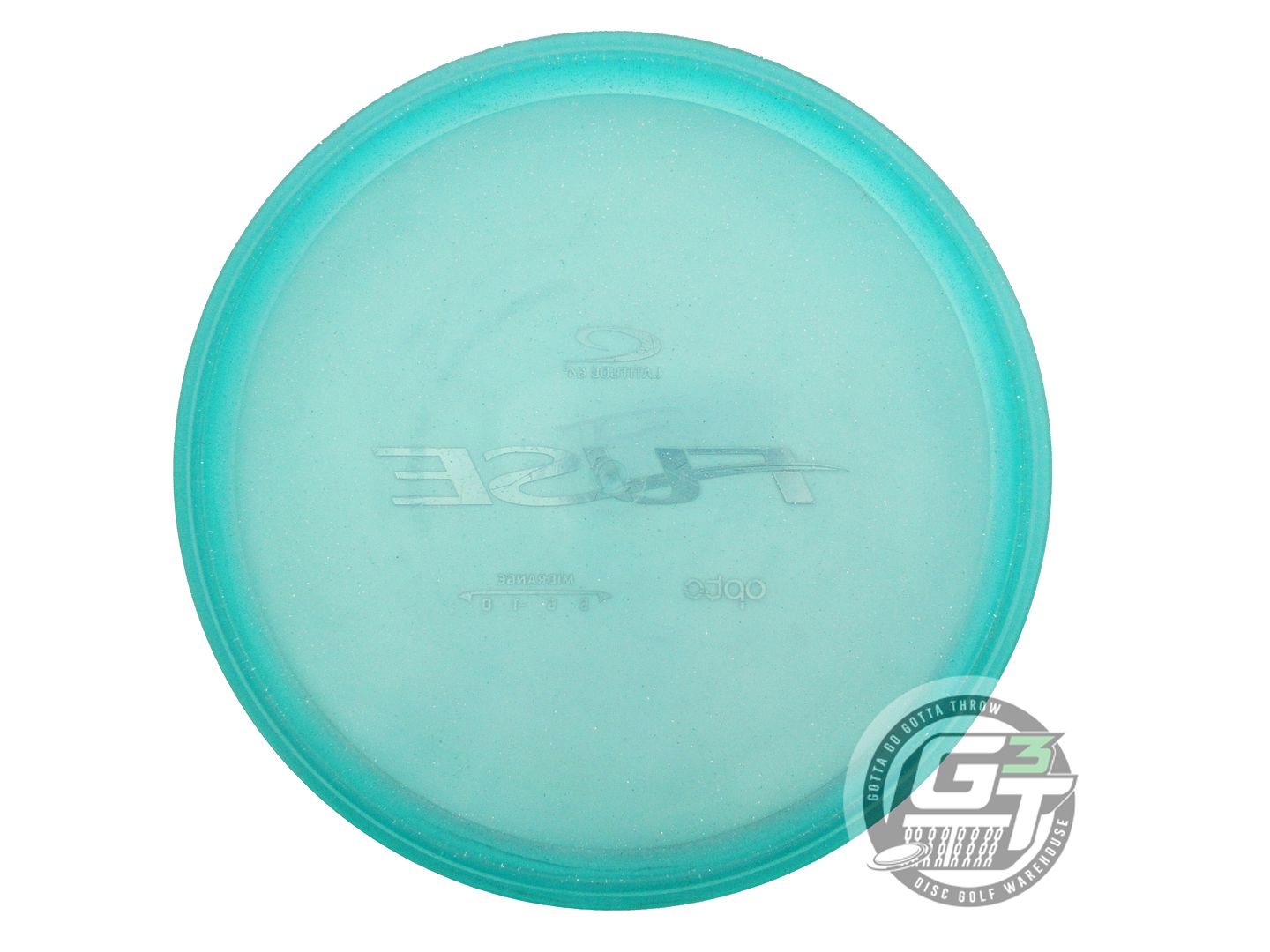 USED Latitude 64 Opto Fuse 176g Teal Black Stamp Midrange Golf Disc