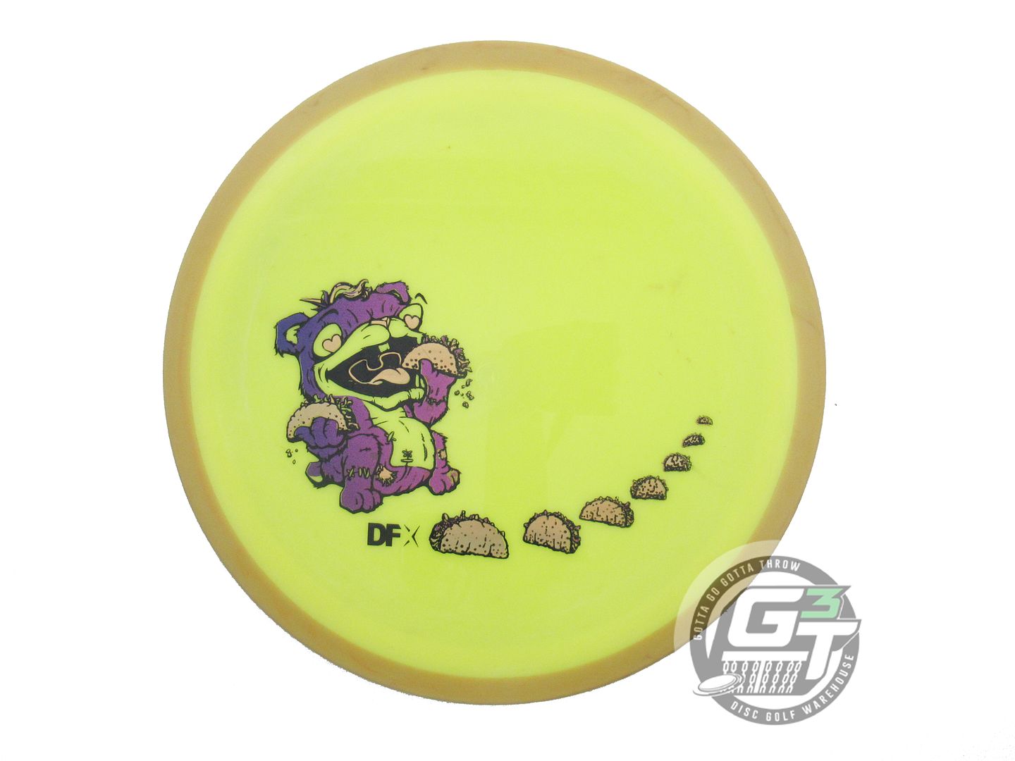 USED Axiom Discs [DFX] Neutron Fireball 169g Yellow Peach Rim Driver Golf Disc