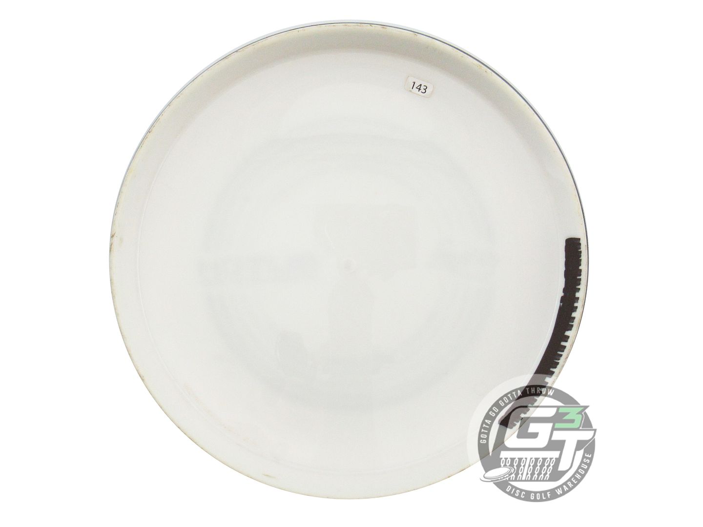 USED MVP Disc Sports Classic Neutron Soft Glitch 143g White Putter Golf Disc