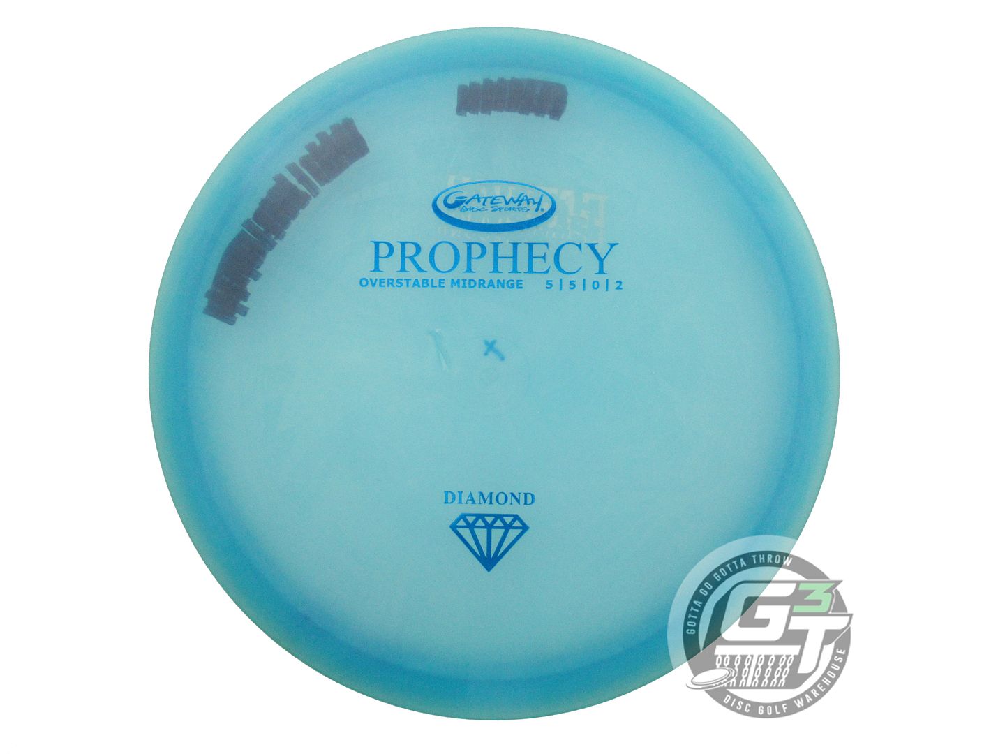 USED Gateway Diamond Prophecy 179g Teal Blue Foil Midrange Golf Disc