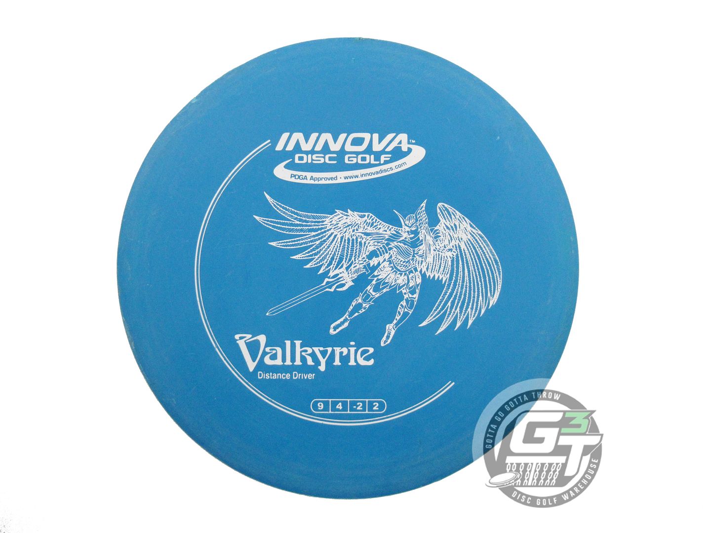 USED Innova DX Valkyrie 171g Blue White Stamp Distance Driver Golf Disc