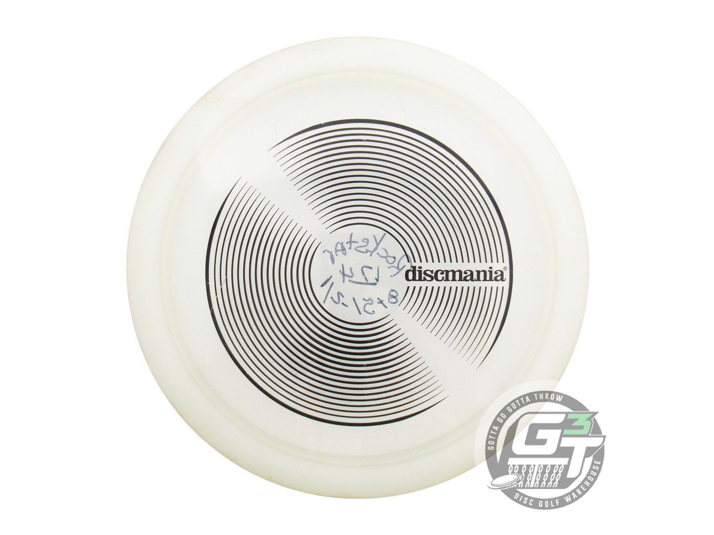 USED DiscMania VINYL Active Premium Rockstar 174g White Black A Driver Disc