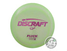 USED Discraft ESP Flick 164g Olive-Gray Purple Laser Foil Distance Driver Disc