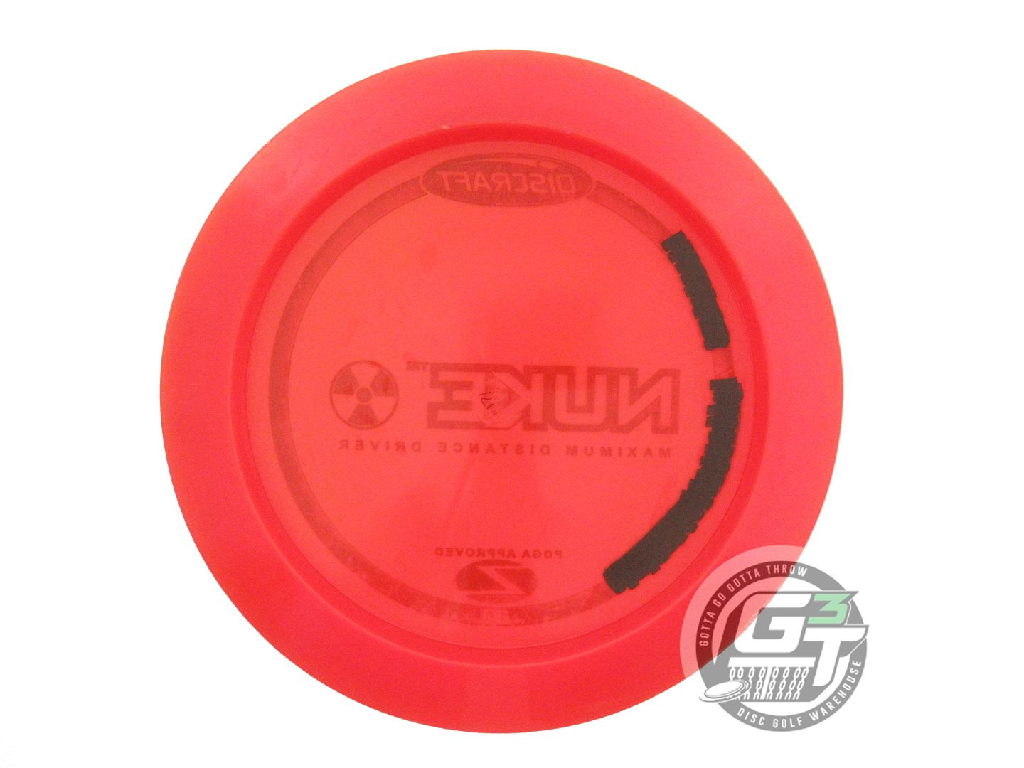USED Discraft Z Nuke 171g Red Green Foil PFN Distance Driver Golf Disc