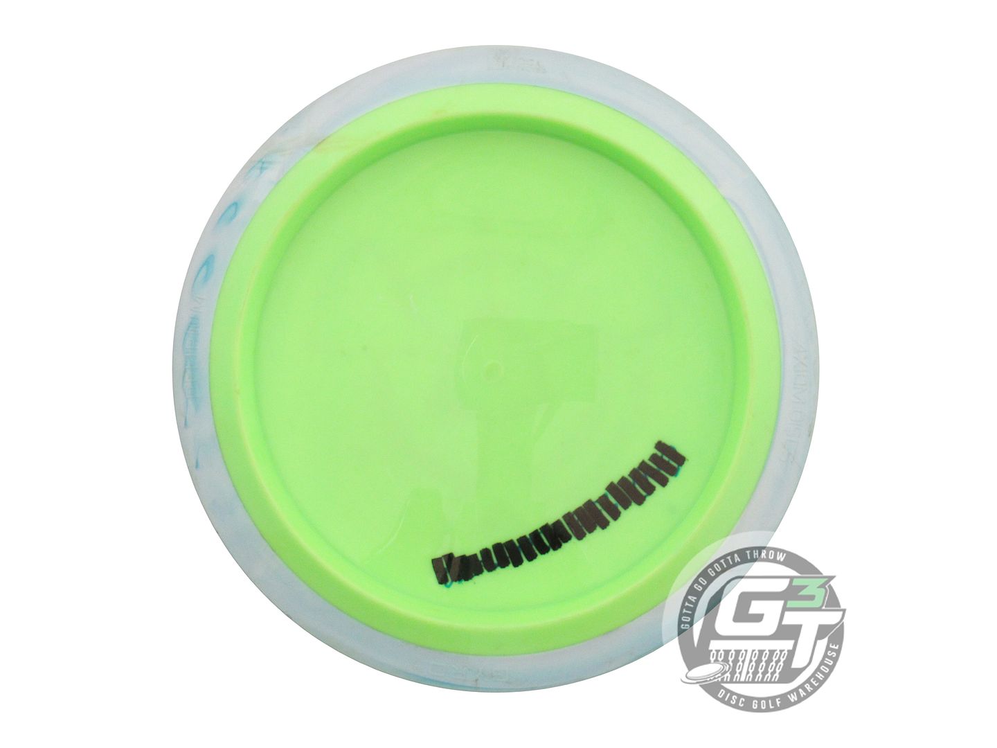 USED Axiom Discs Neutron Delirium 175g Yellow White Rim Distance Driver Disc