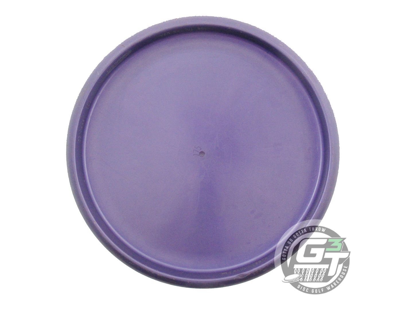 USED Discraft [McBETH] Big Z Luna 175g Purple Silver Shatter Foil Putter Disc