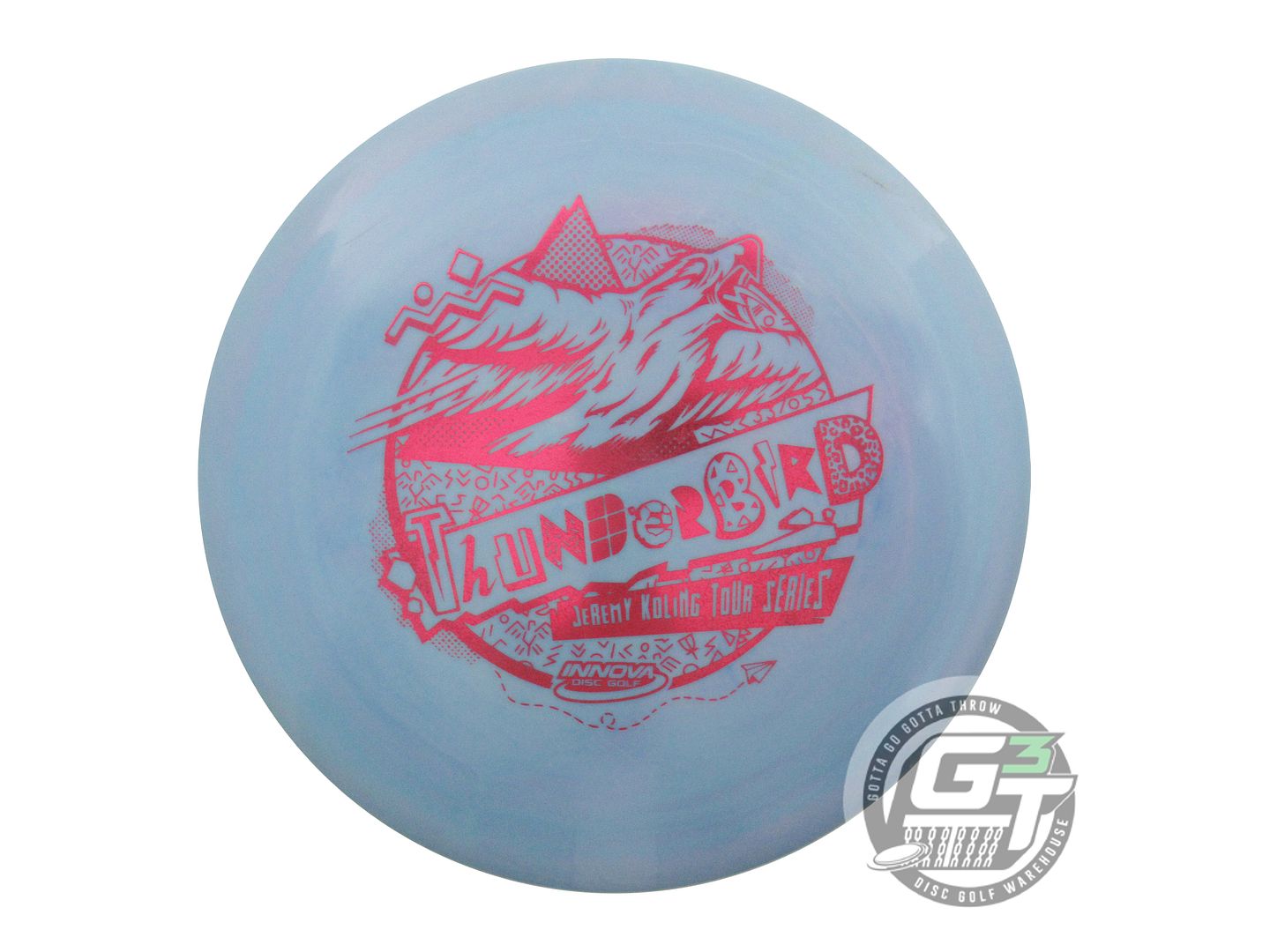 USED Innova [KOLING] Star Thunderbird 175g Blue Red Foil Distance Driver Disc
