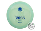 USED Kastaplast FIRST RUN K1 Vass 173g Mint Blue Shatter Foil Driver Golf Disc