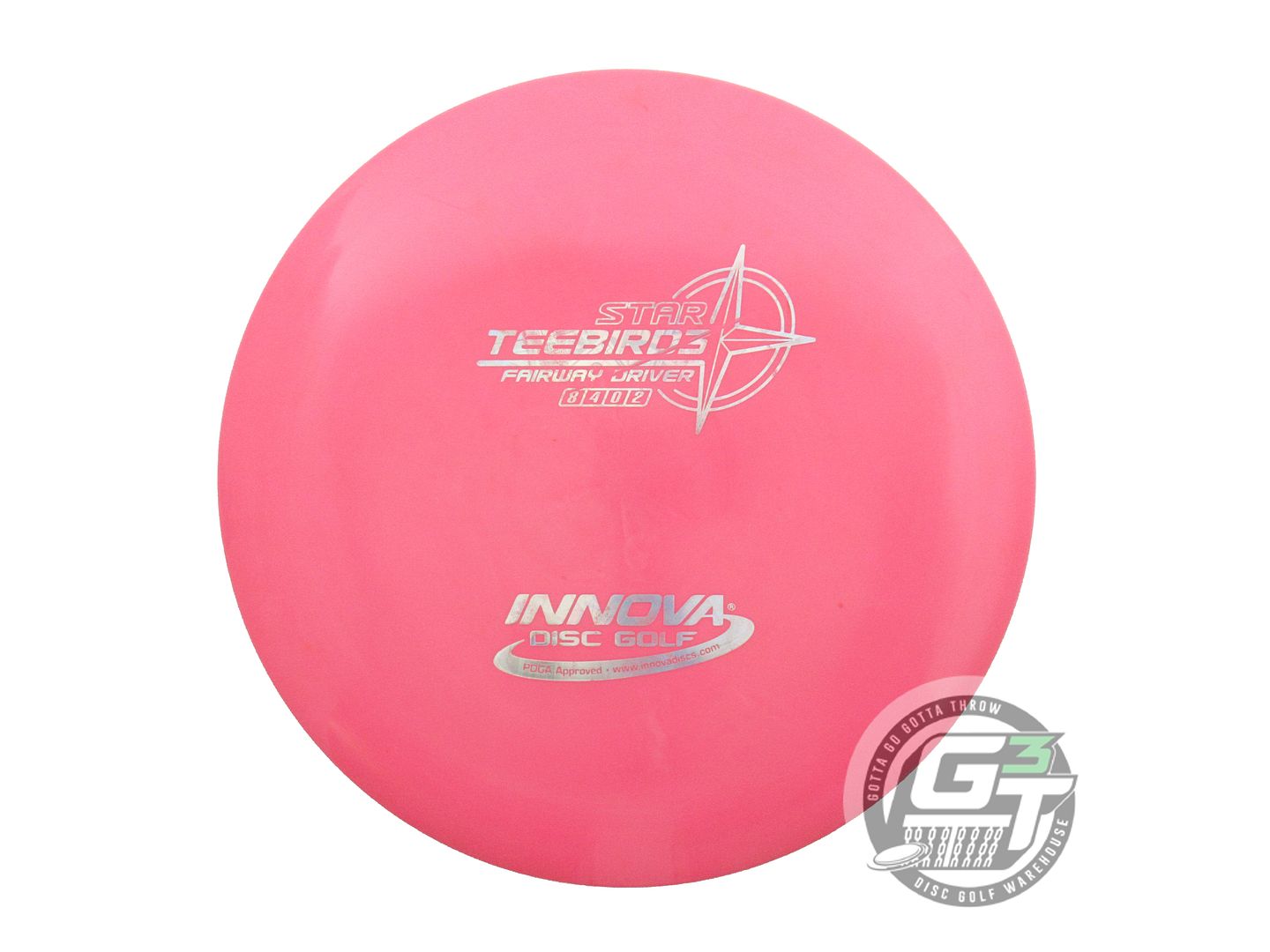 USED Innova Star Teebird3 175g Pink Money Foil Fairway Driver Golf Disc
