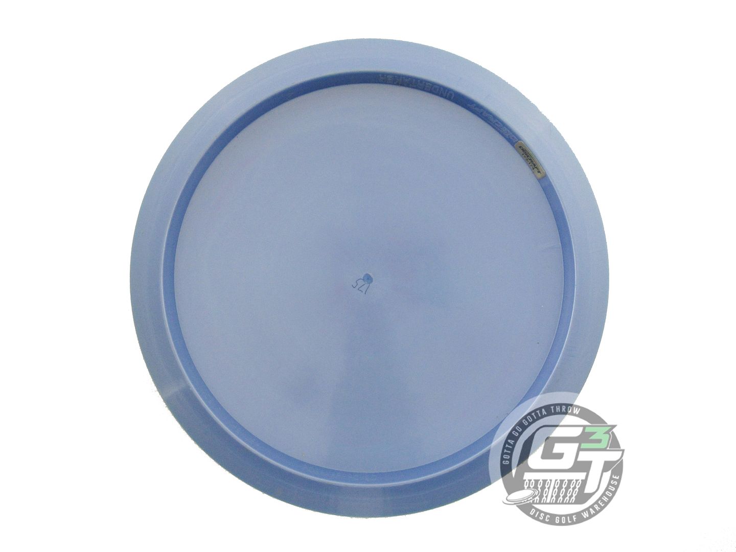 NOS Discraft Big Z Undertaker 175g Blue Silver Shatter Foil Distance Driver Disc