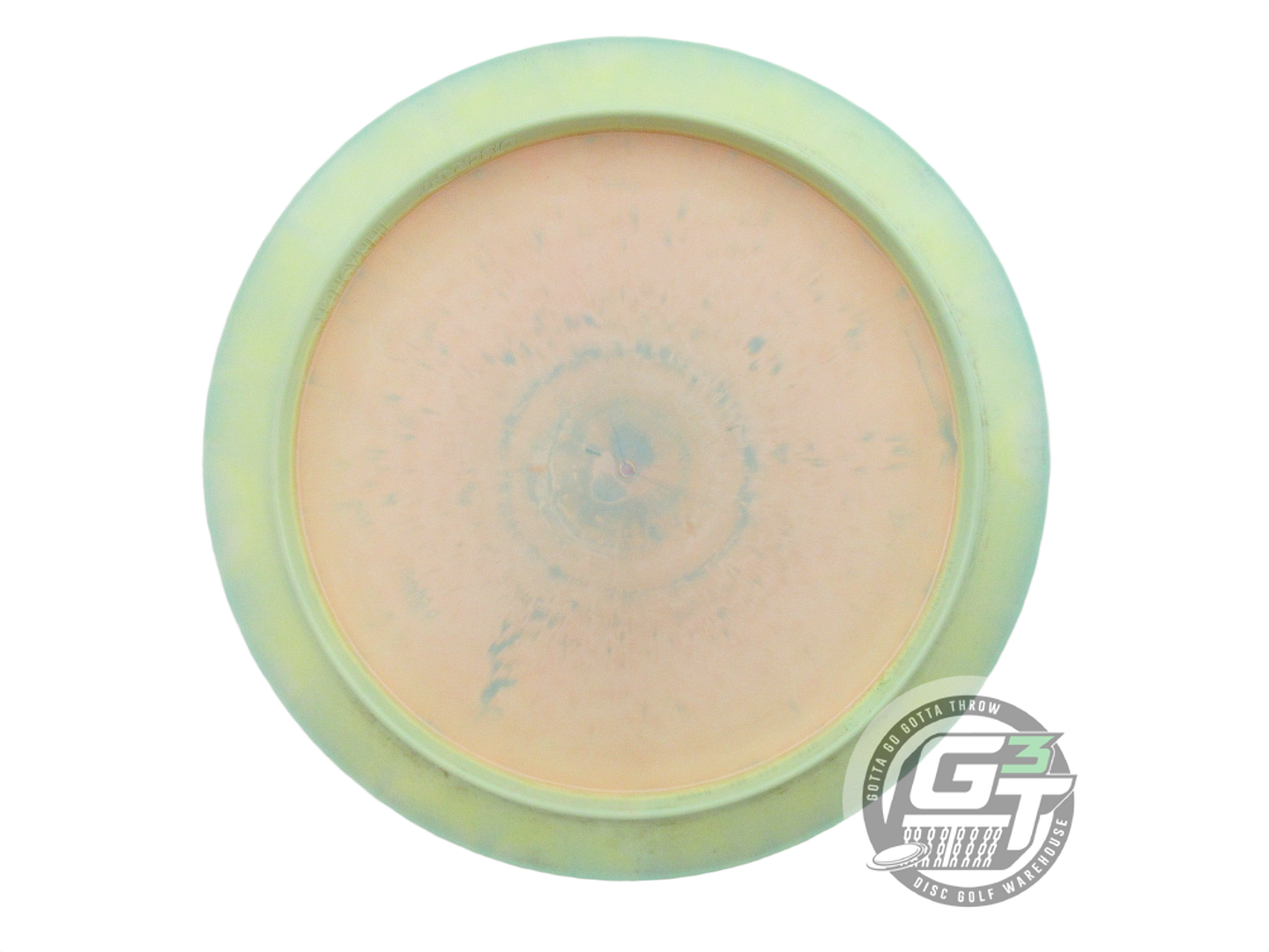 USED Discraft GRAFFITI ESP Thrasher 173g Lime-Blue-Peach Distance Driver Disc