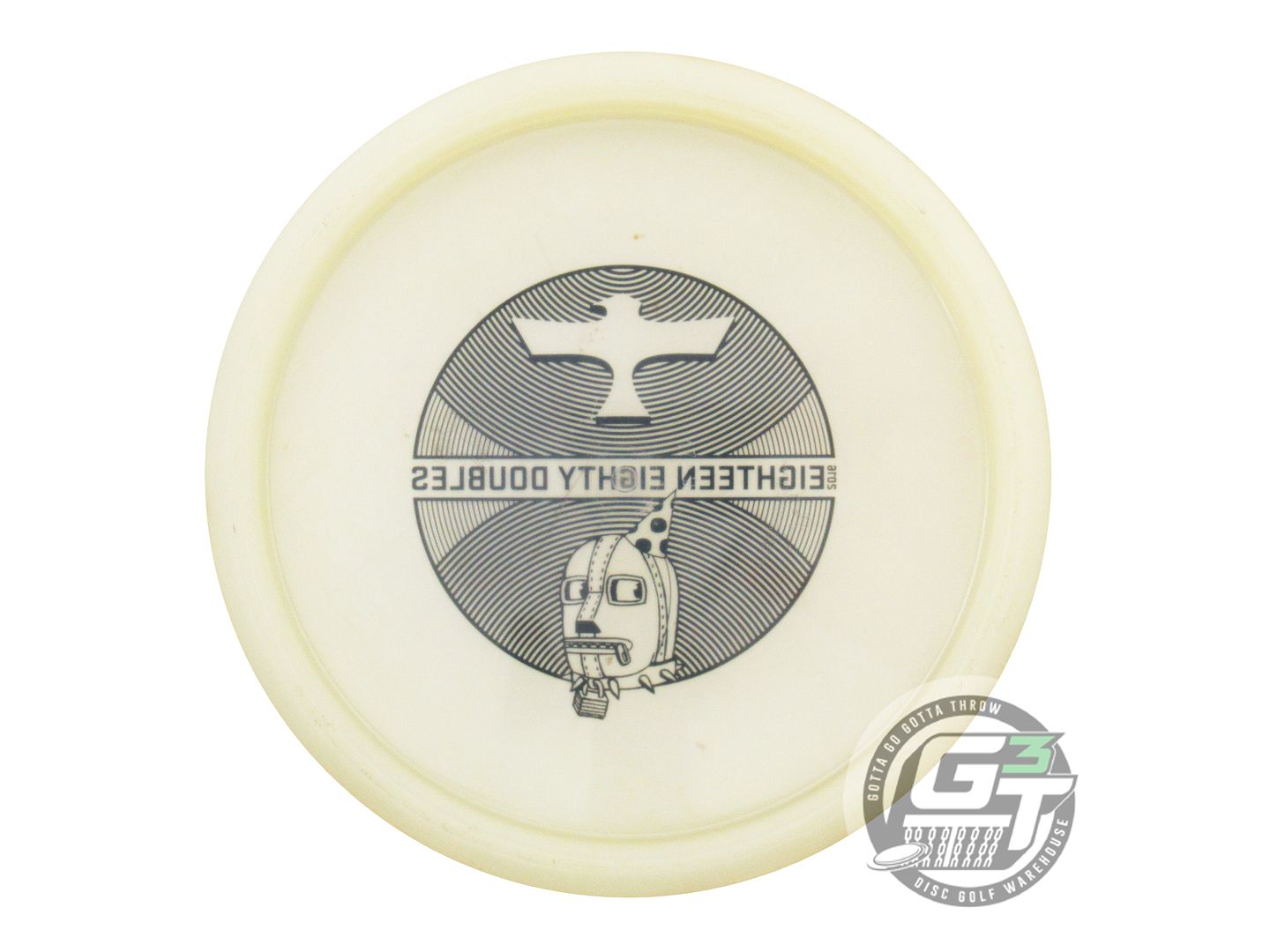 USED Dynamic Discs Lucid EMAC Truth 176g White Black Stamp Midrange Golf Disc