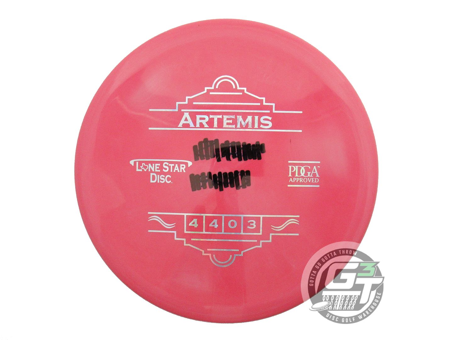 USED Lone Star Bravo Artemis 172g Pink Money Foil Midrange Golf Disc