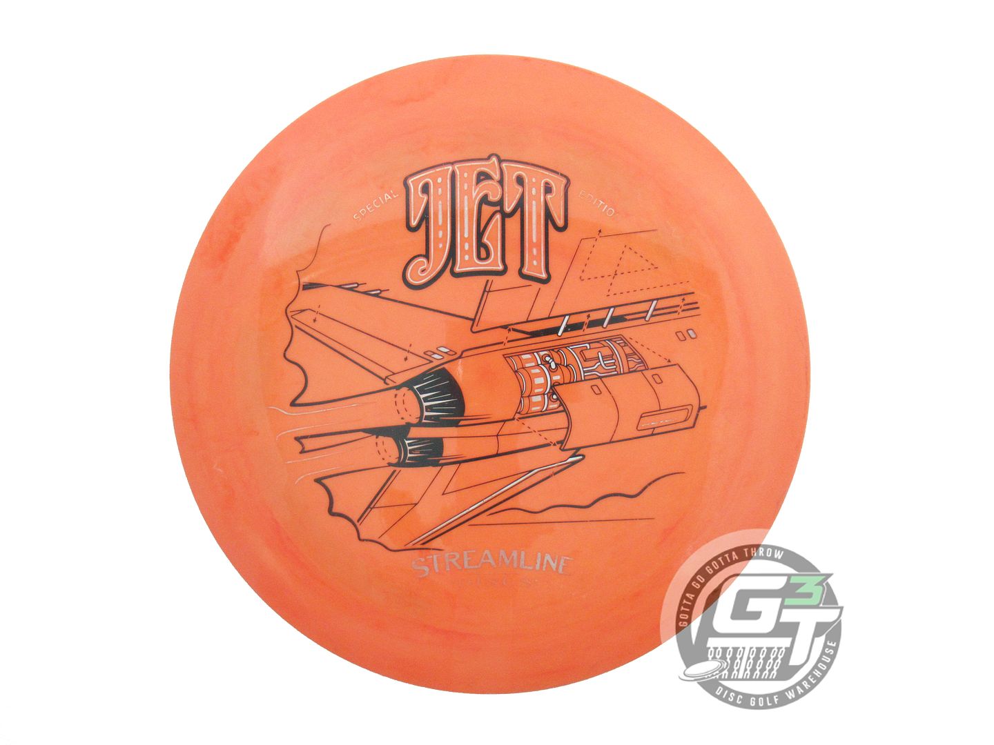 USED Streamline Discs [SE] Neutron Jet 173g Orange Distance Driver Golf Disc