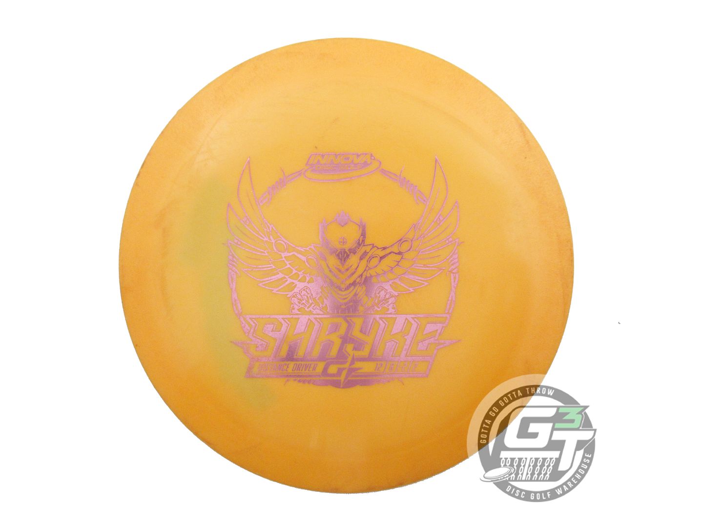 USED Innova GStar Shryke 168g Marigold Lilac Foil Distance Driver Golf Disc