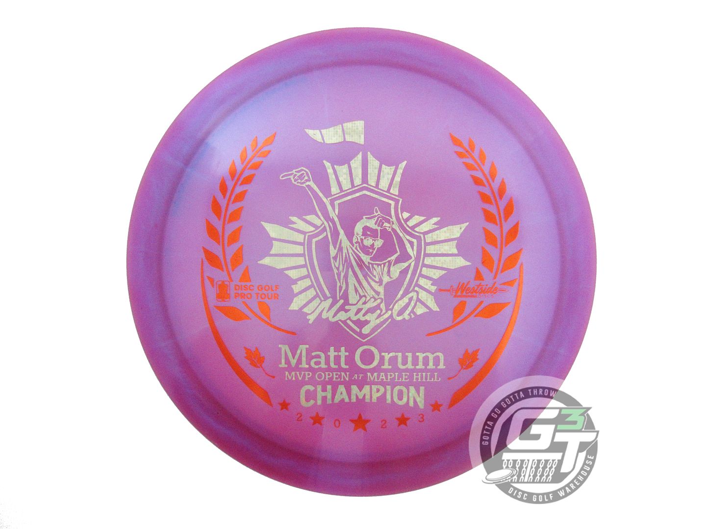 USED Westside Discs [ORUM] Chameleon VIP-X Stag 176g Magenta Driver Golf Disc
