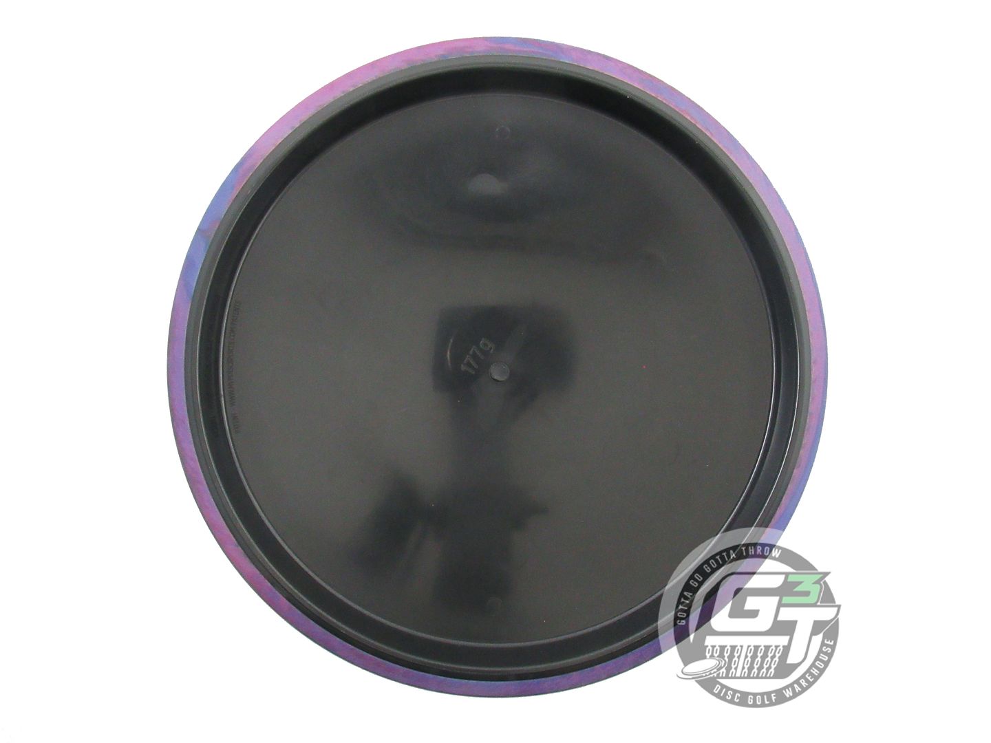 NOS Axiom Discs R2 Neutron Hex 177g Black Purple Rim Midrange Golf Disc