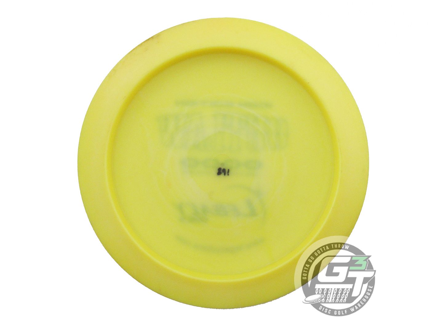 USED Legacy Discs Icon Outlaw 168g Yellow Black Stamp Distance Driver Golf Disc
