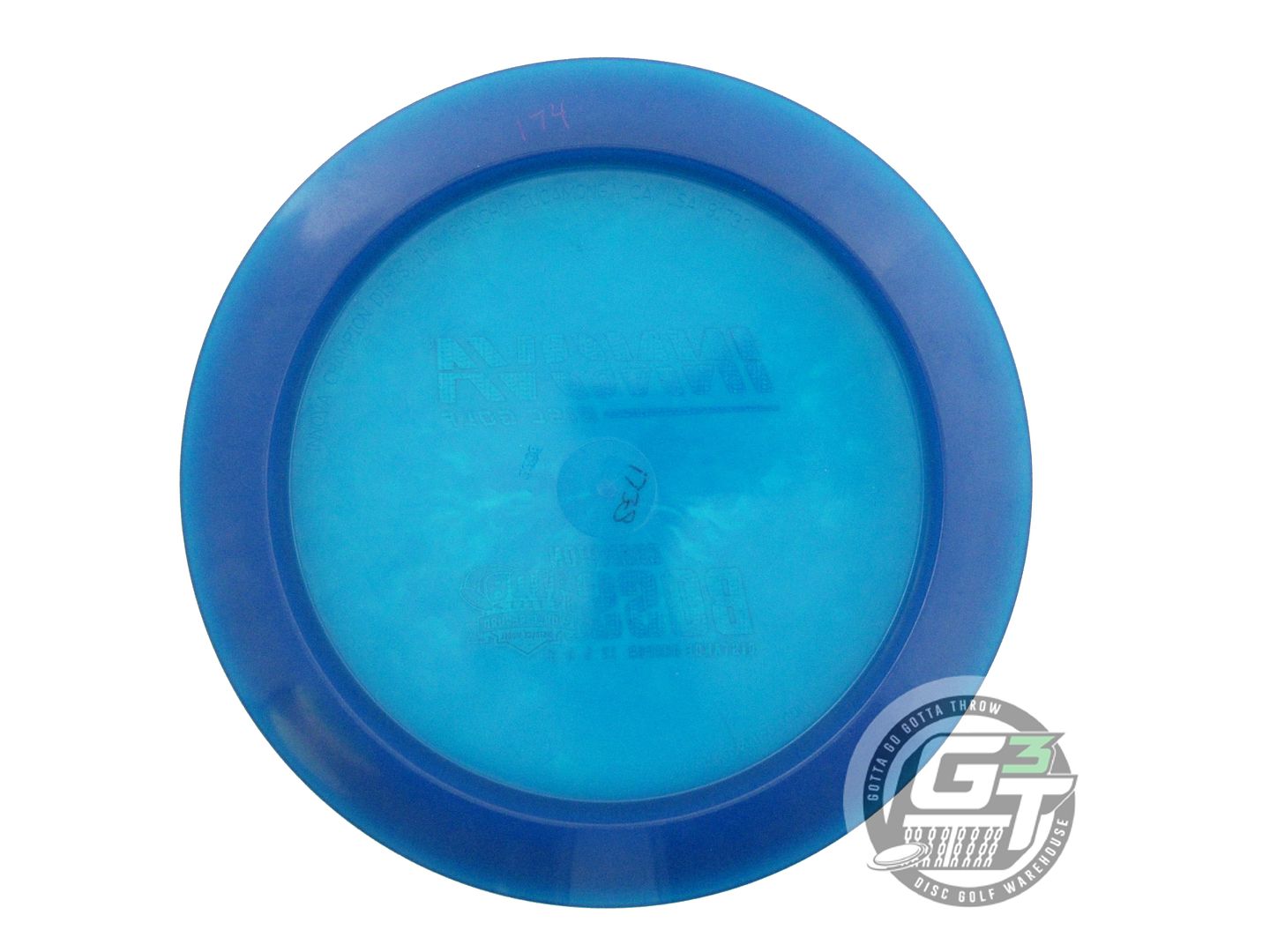 USED Innova Champion Boss 173g Blue Copper Weave Foil Distance Driver Golf Disc