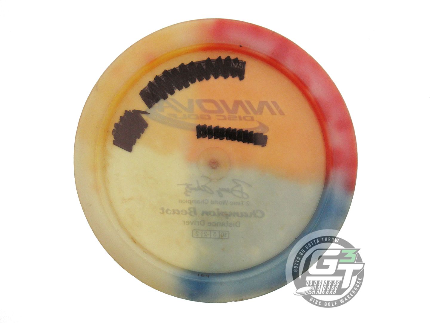 USED Innova I-DYE Champion Beast 169g Color Wheel Distance Driver Golf Disc
