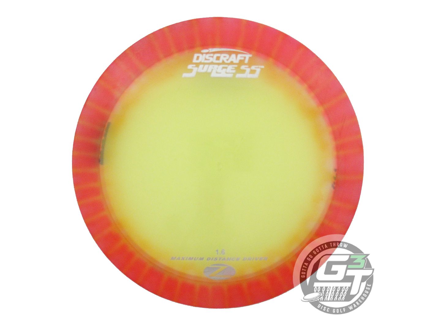 USED Discraft FlyDye Z Surge SS 174g Pink Burst Distance Driver Golf Disc