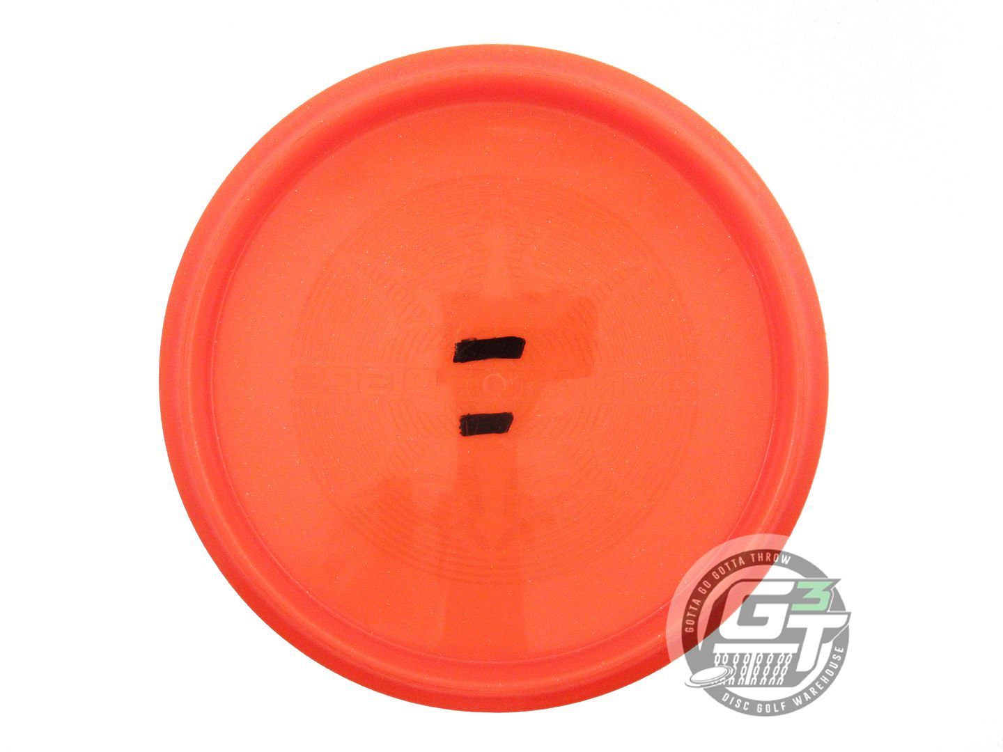 USED Dynamic Discs Lucid Justice 174g Orange Green Foil Midrange Golf Disc