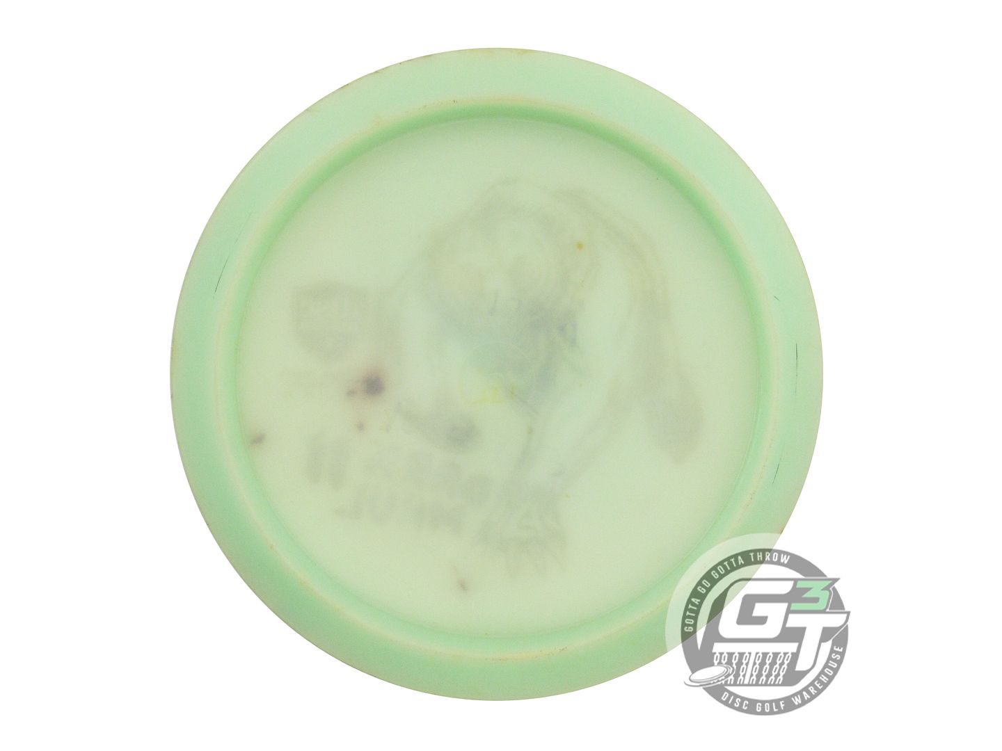 USED DiscMania DARK MAUL 2 Glow C-Line PD 175g Lt. Green Gold Foil Driver Disc