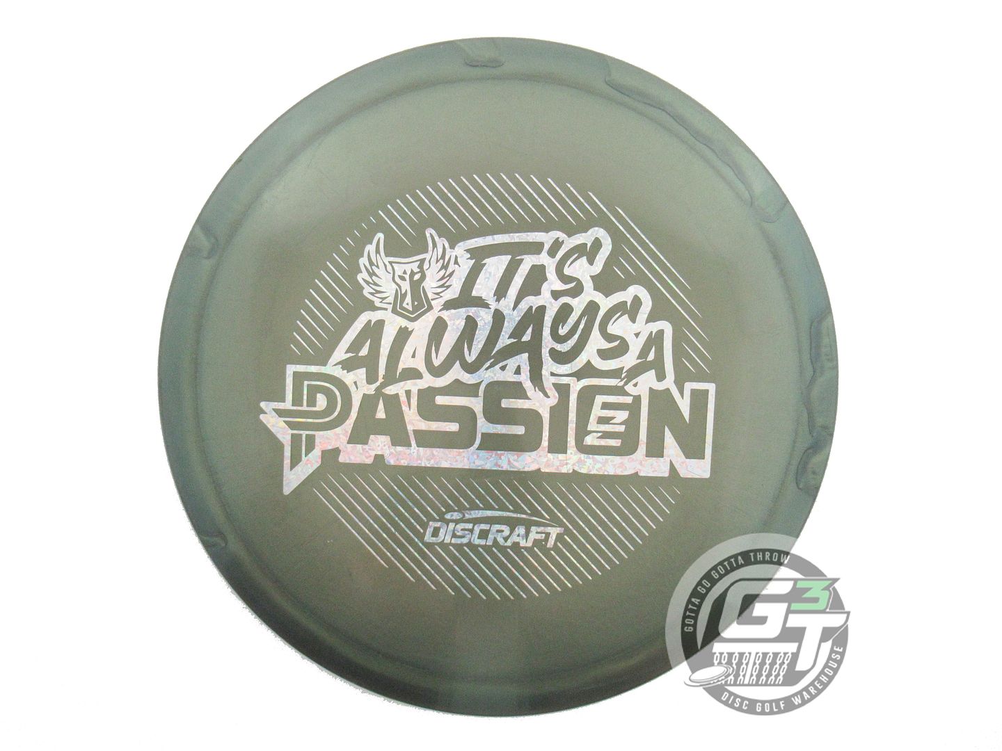 USED Discraft ColorShift Z Passion 174g Green Silver Shatter Driver Golf Disc