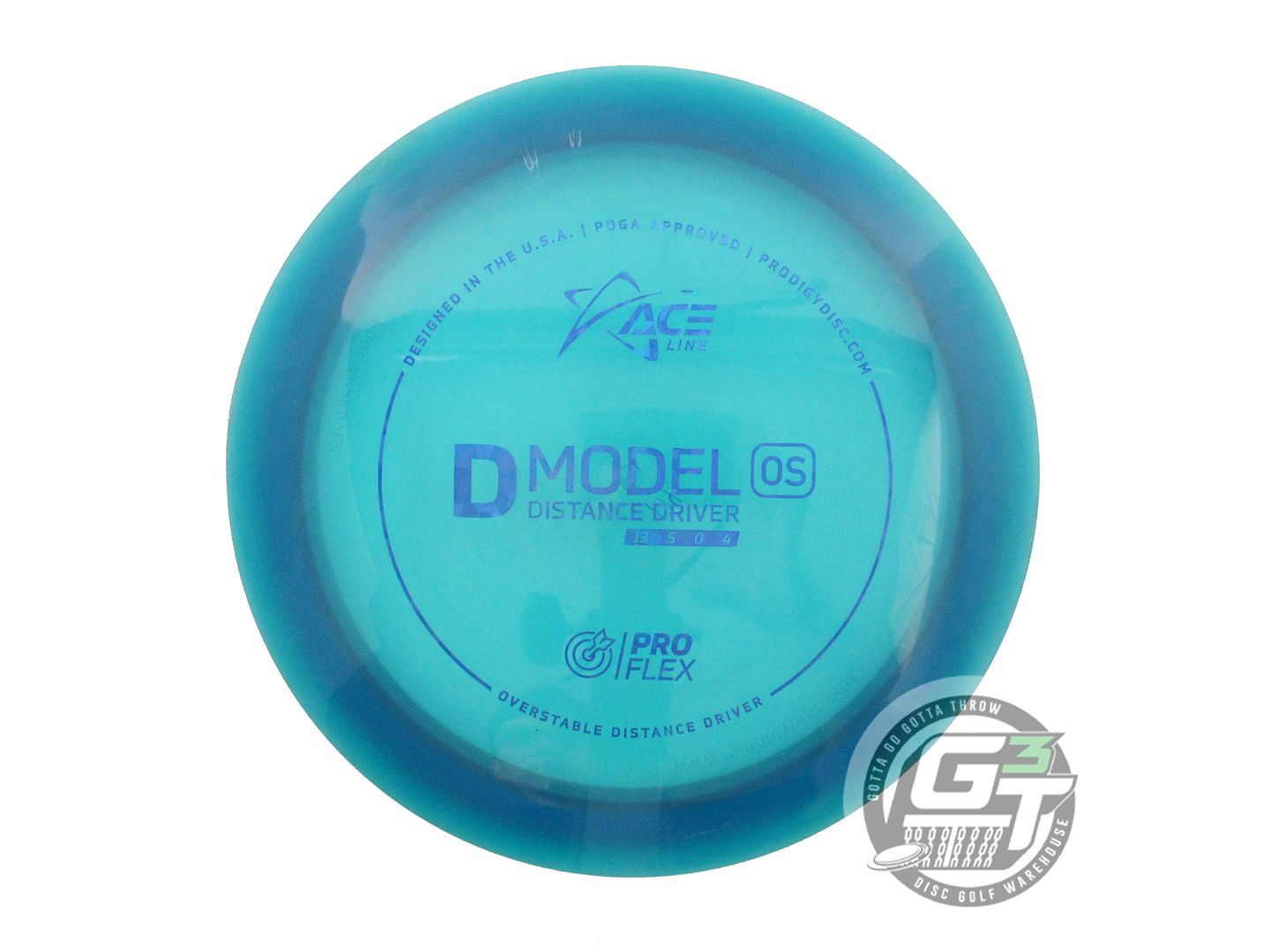 USED Prodigy Discs ProFlex D Model OS 174g Blue Distance Driver Golf Disc