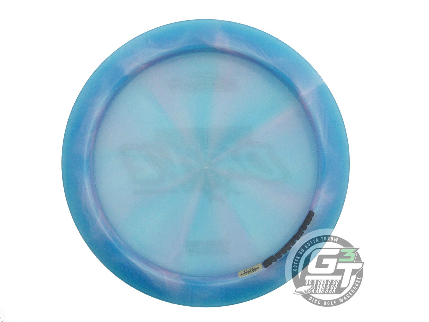 USED Discraft [PIERCE] Z Swirl Drive 175g Teal-Lilac Distance Driver Golf Disc