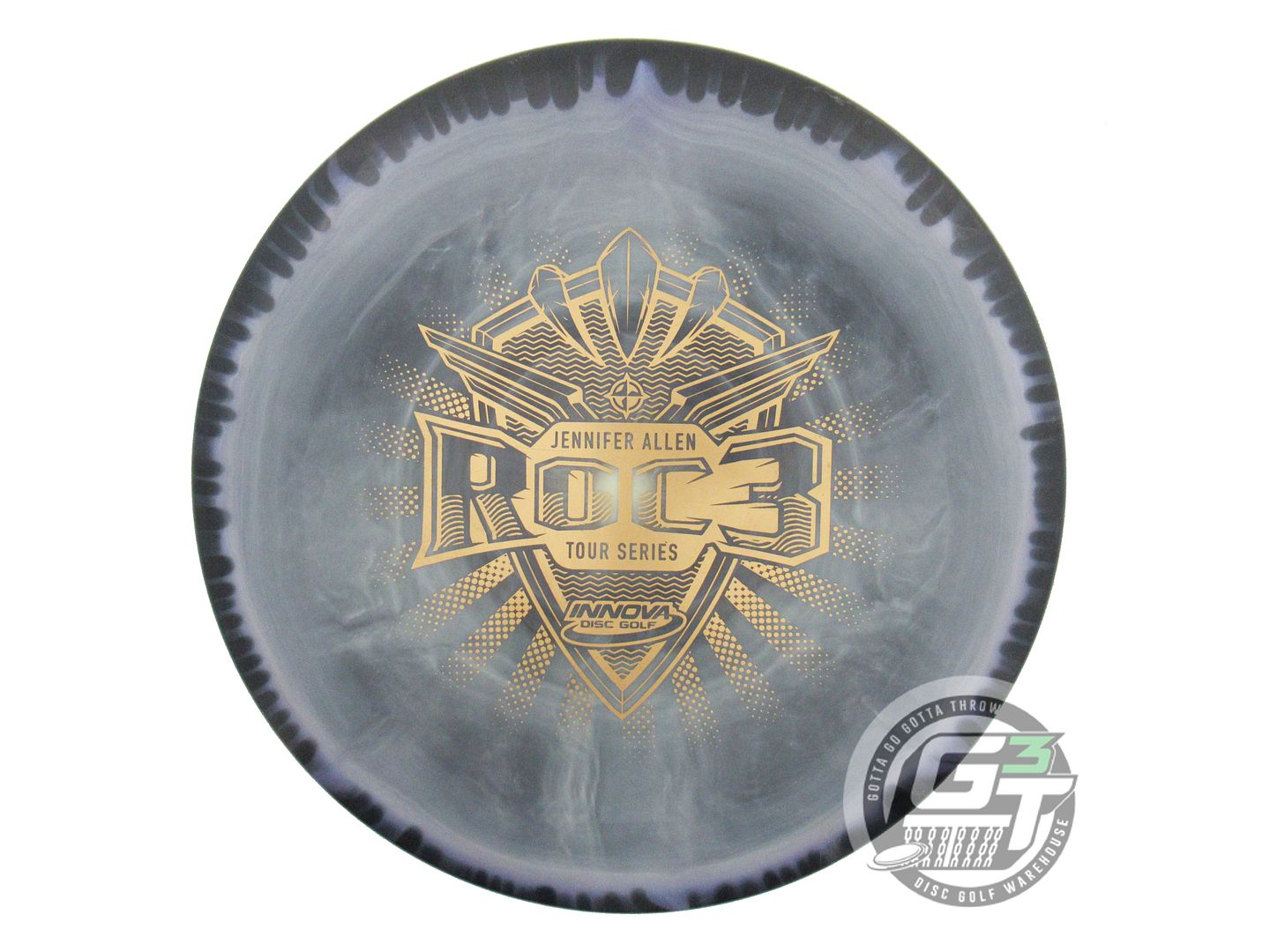 USED Innova [ALLEN] Halo Star Roc3 175g Black-Gray Midrange Golf Disc