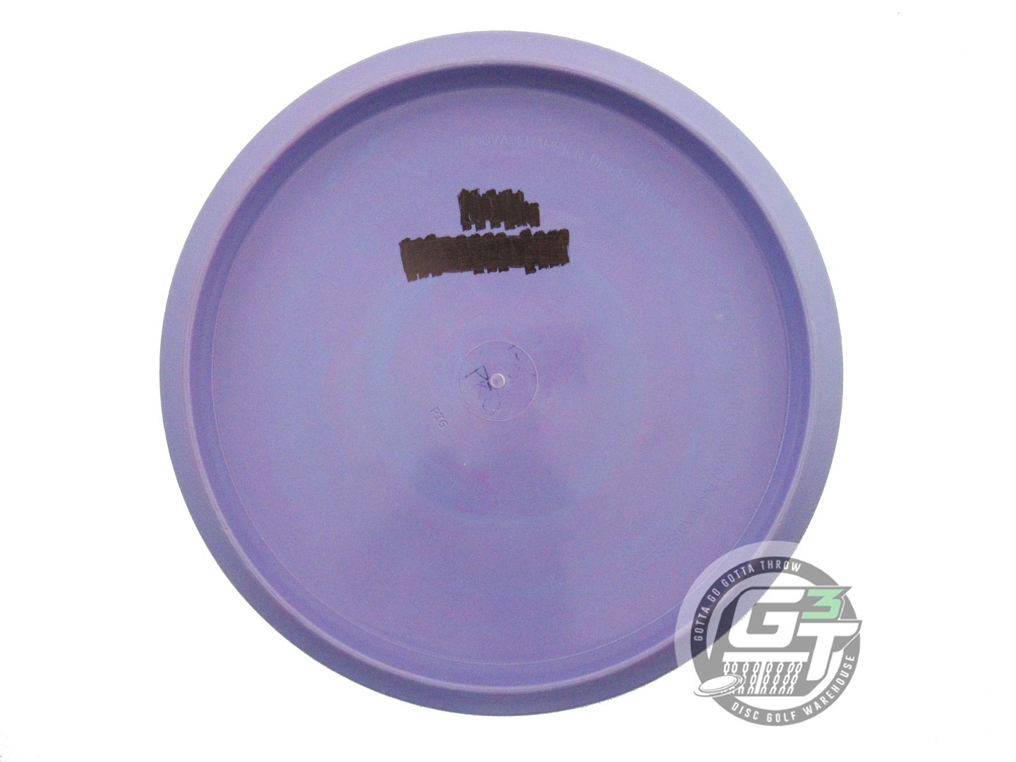USED Innova [WYSOCKI] Glow Pro Pig 175g Purple Gold Foil Putter Golf Disc